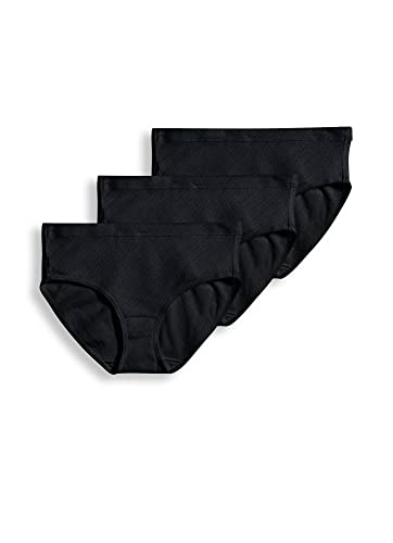 Image of Jockey Women's Underwear 100% Cotton Elance Breathe Hipster - 3 Pack