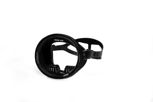 [BSKUAJH] Three-layer Lens Full Light Waterproof Vision Integrated Diving Goggles