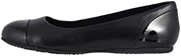 Softwalk Women's Sonoma Cap Toe Ballet Flat, Black, 8.5 Wide | Image 2