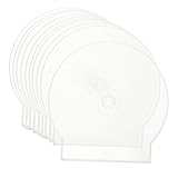 Protection renforcée pour vos disques : la forme semi-circulaire assure une protection optimale contre les chocs et les agressions extérieures. boîtier dvd rond en plastique