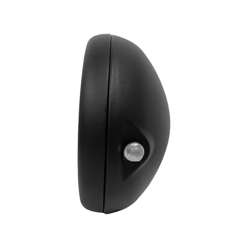 Boîtier de phare de moto 7 pouces noir pour phare LED de remplacement - 5
