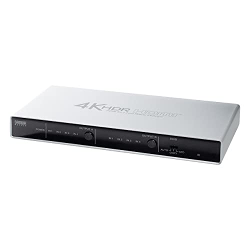 HDMI切替分配器 マトリックス 4入力2出力 EZ4-SW039 Amazon.co.jp: イーサプライ HDMI切替分配器 マトリックス 4入力2出力