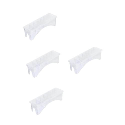 minkissy Caja De Almacenamiento De 4 Peines De Límite Estuche Para Cortadora De Cabello Soporte Para Secador De Pelo Protectores Para Cortadora Soporte Para Zumbido Organizador De
