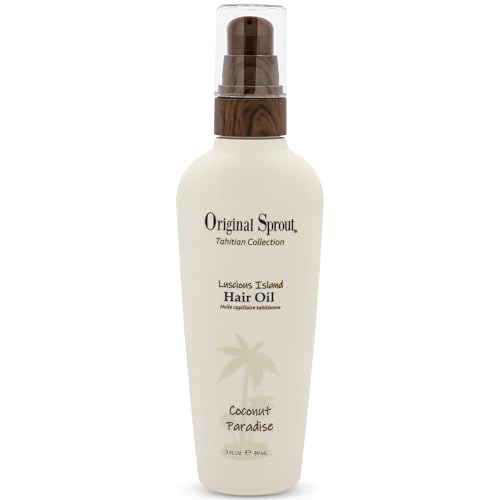 Original Sprout Luscious Island Body Moisturizer, Fast-Absorbing, Non-Greasy & Moisturizing Body Lotion with Coconut Oil, Vegan & Sulfate-Free Formula, Suitable for All Skin Types, 24 fl oz