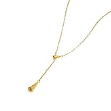 Genérico collar verano mujer,Collar de borlas de agua ajustable en forma de Y para mujeres Delicados regalos estéticos de joyería de lujo