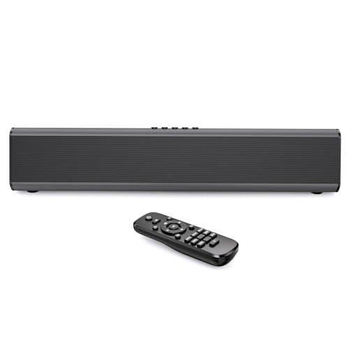 Image of OFFSIR Sound Bar for Smart TV,16' /50W Bluetooth 5.0 Soundbar with Coaxial /Optical /AUX /USB, 3 EQ Modes & Adjustable Bass /Treble, Wall Mount Home Theater Surround Speaker for TV, Desktop PC