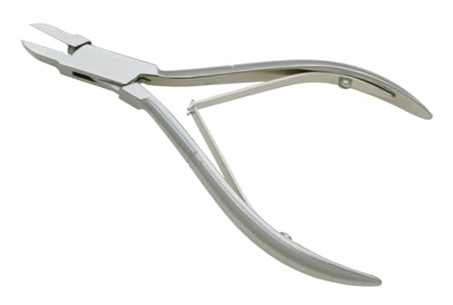 Nail Nipper 4.5” Delicate Straight Jaw Podiatrist Ingrown Nail Clippers Autoclavable Stainless Steel Nail Grooming Trimming Tools | MedixPlus