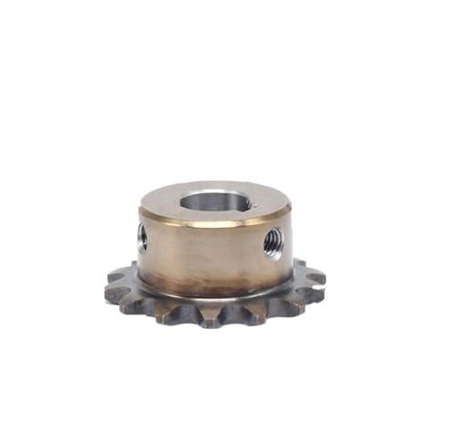 Bevel Gear Pinion Hardware Mechanical 1pc 08B 14T Precision Industrial Drive Sprocket Wheel Steel 14 Teeth Chain Gear Bore 12/14/15/16/17/18/19/20/22/24/25/28mm(12mm (Keyway 4mm))