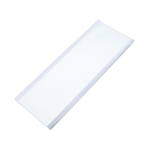Étagère en verre trempé 37,1 X 14,2 Cm pour réfrigérateur, finition claire et robuste