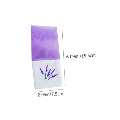 Bolsas de sachet de lavanda vacías 20 piezas con cordón miniatura 2