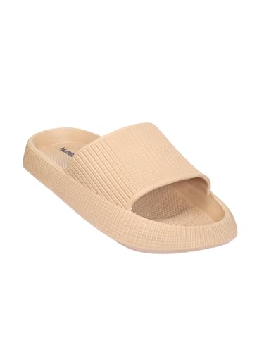 Image of hummel TEXTURE SOFT Men's Classic Ultra Soft Sliders /Slippers with Cushion FootBed for Adult Comfortable & Light Weight Stylish & Waterproof & Everyday Flip Flops & Chappals for Gents /Boys