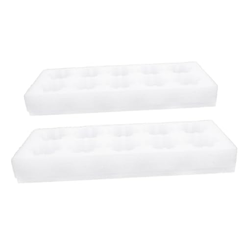 Estantes para almacenar huevos KICHOUSE antirotura, contenedores de espuma con diseño seguro