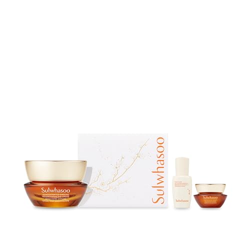 Sulwhasoo Concentrated Ginseng Rejuvenating Eye Cream- Korean Ginseng & Peptide Anti-Aging Under Eye Cream for Wrinkes, Puffiness, Dark Circles & Radiance, 0.50 fl. oz.
