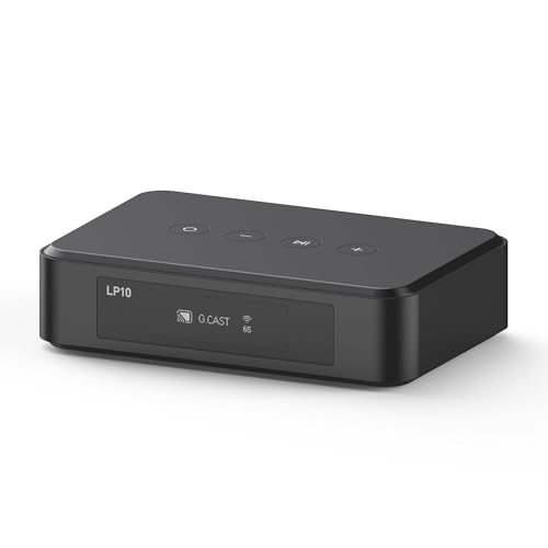 Arylic LP10 Wireless Music Streamer, Unterstützt AirPlay 2, Google Cast, Apple Home und Spotify & Tidal verbinden mehrere Streaming-Optionen, 5G WiFi und Bluetooth Vorverstärker...