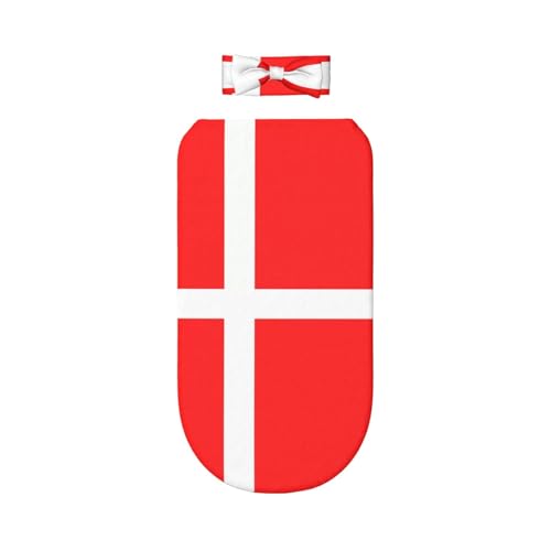 WBQLSL Dänemark, dänische Flagge, Muster, super weiche...