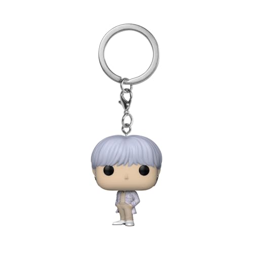 Funko Pop! Chaveiro: BTS - Chaveiro Suga Novidade - Minifigura Colecionável - Enchimento de Meias - Ideia de Presente - Mercadoria Oficial - Fãs de Música - Decoração de Mochila
