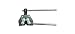 Koch 7725010 Roller Chain Breaker, #25 to #60