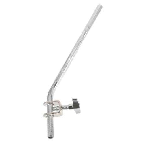 NULYLU Cowbell Stand Mount Clamp Drum Set Accessory Metal Holder for Small Cowbell