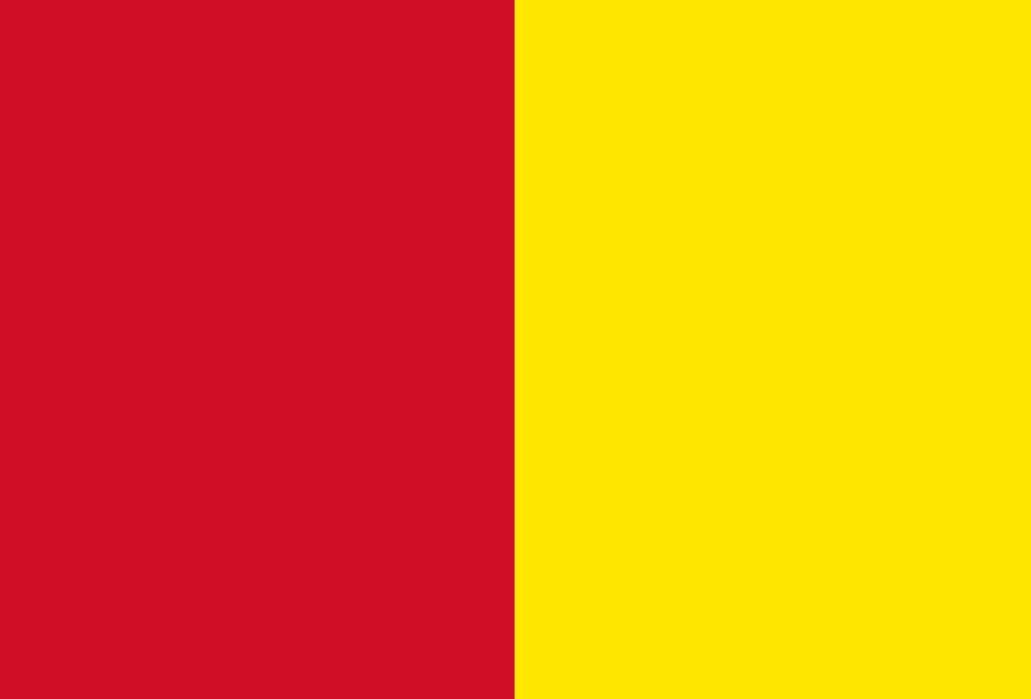 Drapeau Large Casale Monferrato de haute qualité en version paysage 1.35m²