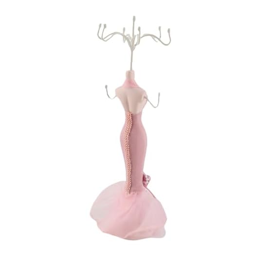 ZJchao Schmuckständer Puppe Mit Kleid Schmuckständer, Prinzessin Kleid Halskette Schmuckständer Halter Dame Modell Kleid Schuhe Mit Kreative Ohrring Anhänger Halskette Armband Ring Schmuc