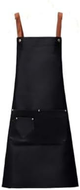 1PC Unisex Kitchen Apron – Adjustable Work Wear for Cooking and Home Use(Khaki)