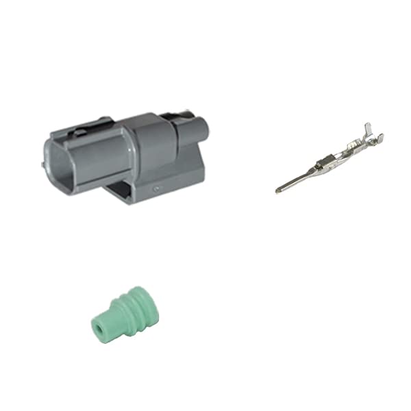 Amazon | 住友電装 040型 HX 防水 2極 オスカプラー タイプ2 灰色