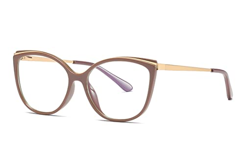 Gafas mariposa contra la fatiga ocular por pantallas con protección UV y moda retro caqui
