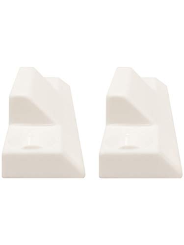 White Upvc Window Sash Cavity Closing Wedge Draught Sealing 5 X Pairs