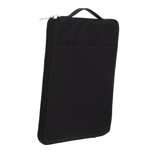 KOMBIUDA Funda Para Portátil Air 13 Pulgadas 11, Elegante y Resistente Para Uso Diario, Bolsa Para Portátil Negra, Compatible Con Macbook, Adecuado Para Viajes y Oficina