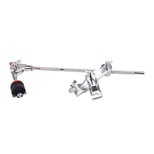 Abrazadera ajustable para extensión de batería con brazo para platillos y abrazadera universal, accesorio para hardware de percusión miniatura 1