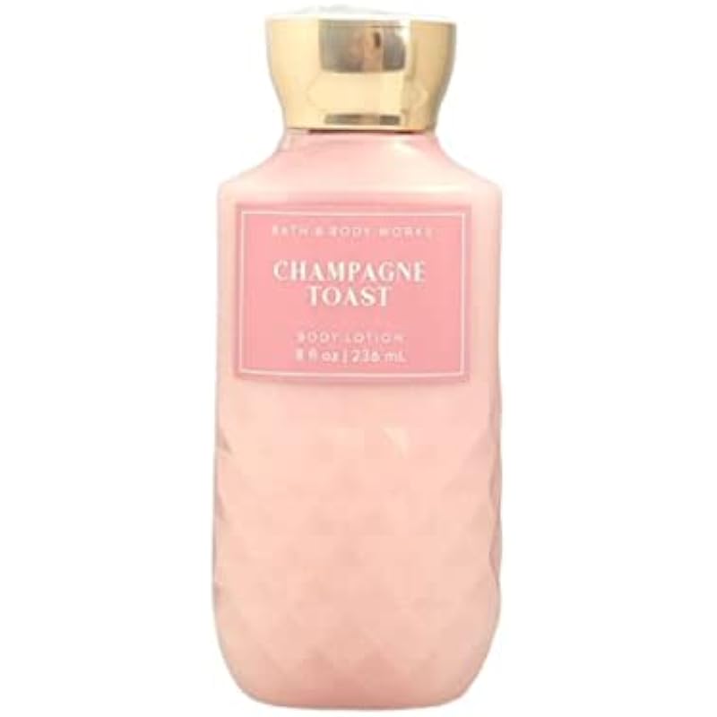 Bath and Body Works Champagne Toast Lotion 8 Ounce Full Size Pink Diamond Plate Look Bottle 상세이미지 2