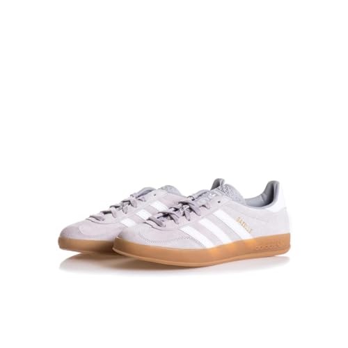 adidas Originals Gazelle Indoor Mens Sneaker (Grey Cloud White Gold Metallic, 9)2