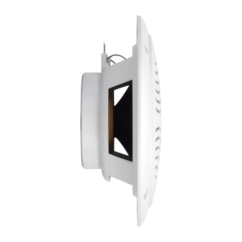 image for Magnadyne 5-inch Water Resistant Outdoor Speakers, Dual Cone, 25W Peak