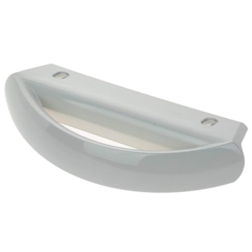 ANAKEL HOME Recambio Tirador de Nevera 2236286056 compatible con Frigoríficos Zanussi Blancos | Distancia entre Agujeros 13,3cm | No incluye Tornillos