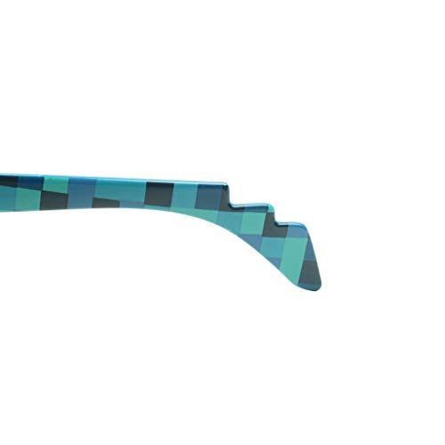 ShadyVEU Kids Boys Girls Teens Block Pixel Funny Gaming Birthday Party Favors Youth Craft Gamer UV400 Sunglasses4