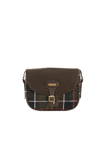 Barbour Borse cromarty crossbody ol91 classic tartan, verde, taglia unica, Casual