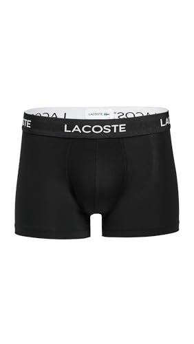 Lacoste Men's Microfiber Trunks 3 Pack
