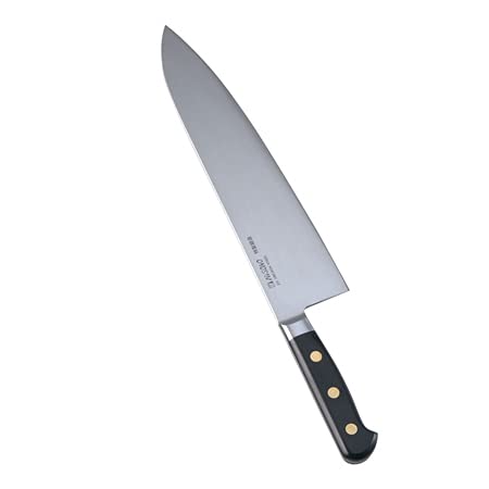 Misono刃物　洋出刃　ツバ付き　270mm スウェーデン鋼 Amazon | ミソノ スウェーデン鋼 標準刃付 洋出刃 270mm 153 | ミソノ