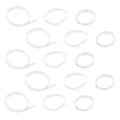 HOLIDYOYO 15pcs Glasses Ear Cushions Heat Shrink Tube for Glasses Leg Soft Ear Grips Retainer Temple Covers Anti-slip Comfortable for Daily Outdoor Use