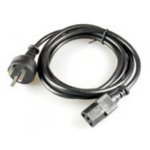 MicroConnect pe120430r – kabel (męski/żeński, 3 m, 100 do 240 V, 50/60 Hz, czarny)