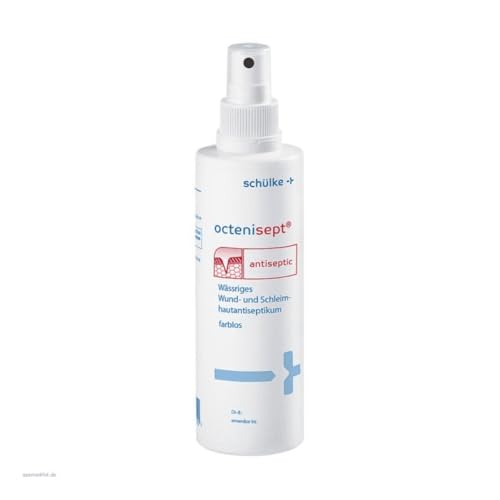 Schülke Octenisept Wässriges Wund- und Schleimhautantiseptikum - 250 ml | Flasche (250 ml) - B086WHX9BK
