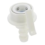 FOMIYES 洗濯機給水ホース用 ニップルコネクタ 直径 オートマチック洗濯機対応 食器洗い機ホース延長アダプタ バックル付き 耐久性素材 使用簡単