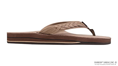 Rainbow Sandals Madison - Double Layer Arch Support with a Braid on a 3/4" Medium Strap4