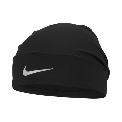 Nike Unisex Peak Dri-Fit Cu Beanie Black/Silver One Size