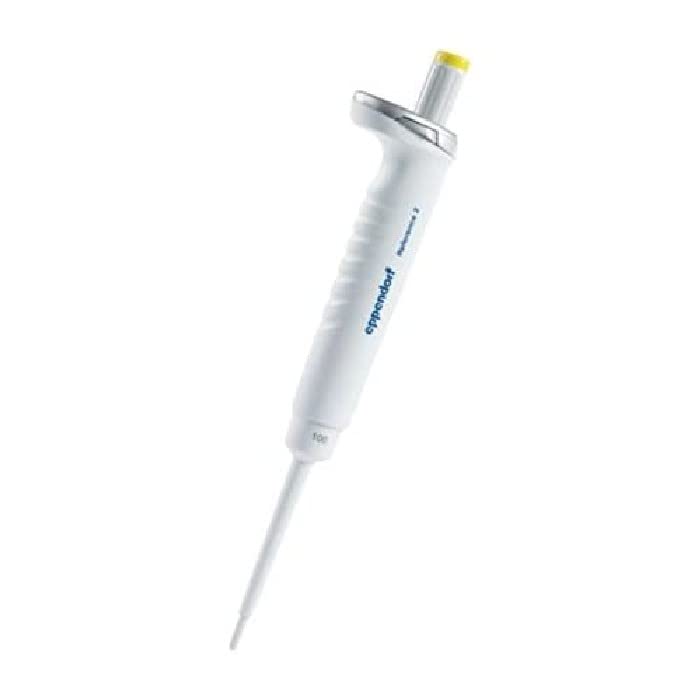Eppendorf Reference 2 Mikroliterpipette, 1-Kanal, Gelb, 10-100 µL