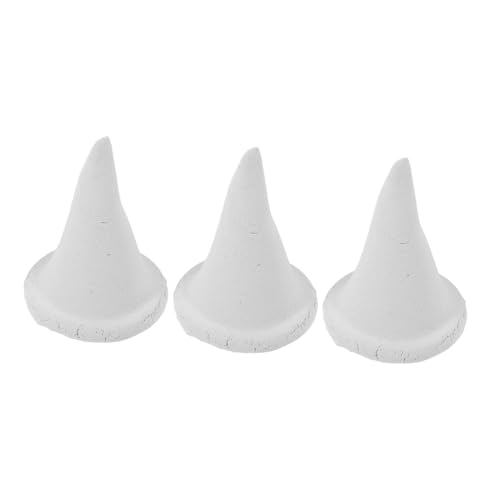 ARTIBETTER 3pcs Pottery Kiln Stilts Nails Ceramic Firing Kiln Nails for Glaze Monochrome Flower Glaze Clay Sculpture Tools