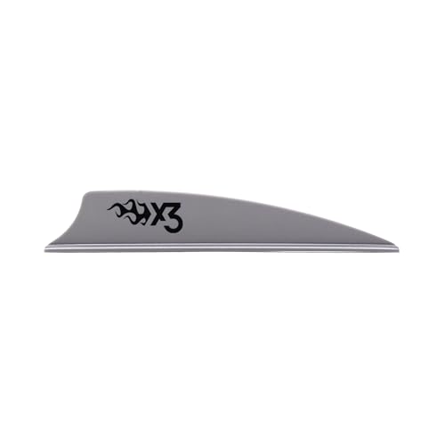 Ailettes X3 Bohning pour stabiliser le vol des flèches de tir