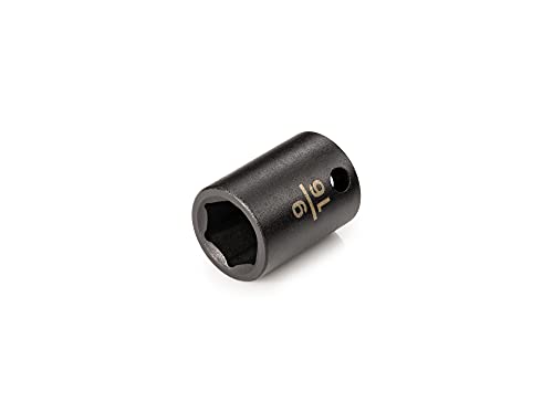 Image of TEKTON 3 /8 Inch Drive x 9 /16 Inch Shallow 6-Point Impact Socket | SID12014