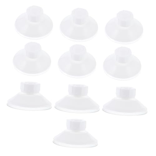10個 吸盤3点セット ポンプ パラ ホルダー 水槽のバブル酸素化 水槽の吸盤 航空会社の吸盤水族館 バルブ 水槽用掃除機 水槽バブル水族館 アクア 窓フック 空気 針 白い BESPORTBLE