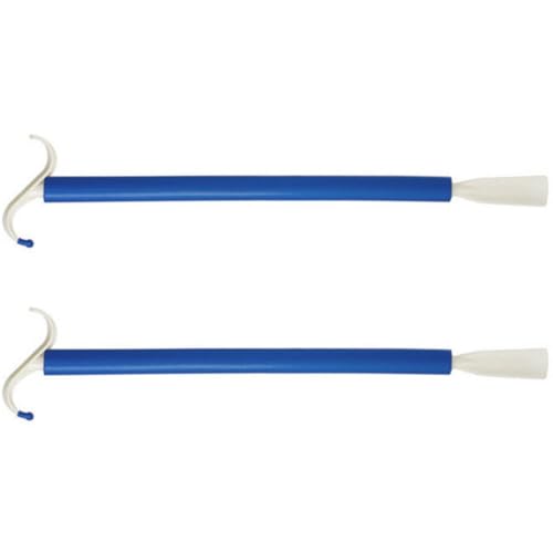 Calzador largo de ABS PRETYZOOM en pack de 2 piezas para vestirse cómodamente